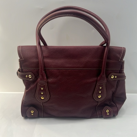 MAXX New York Signature Leather Handbag - Picture 3 of 12